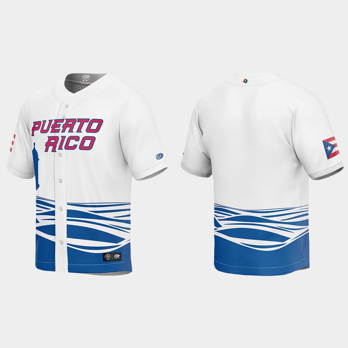 Puerto Rico 2023 World Classic Jersey - White