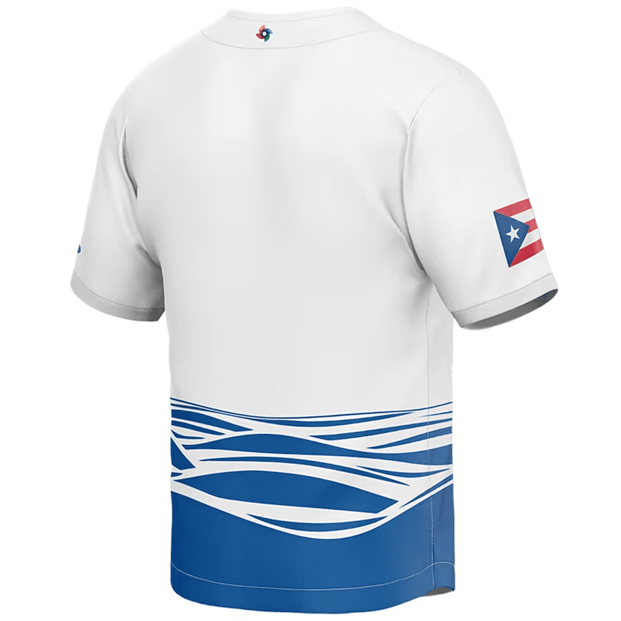 Puerto Rico Baseball 2023 World Baseball Classic Stitched Jersey – White Puerto Rico Baseball 2023 World Baseball Classic Stitched Jersey – White