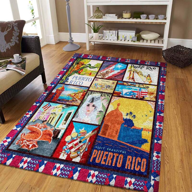 Puerto Rico Rectangle Rug