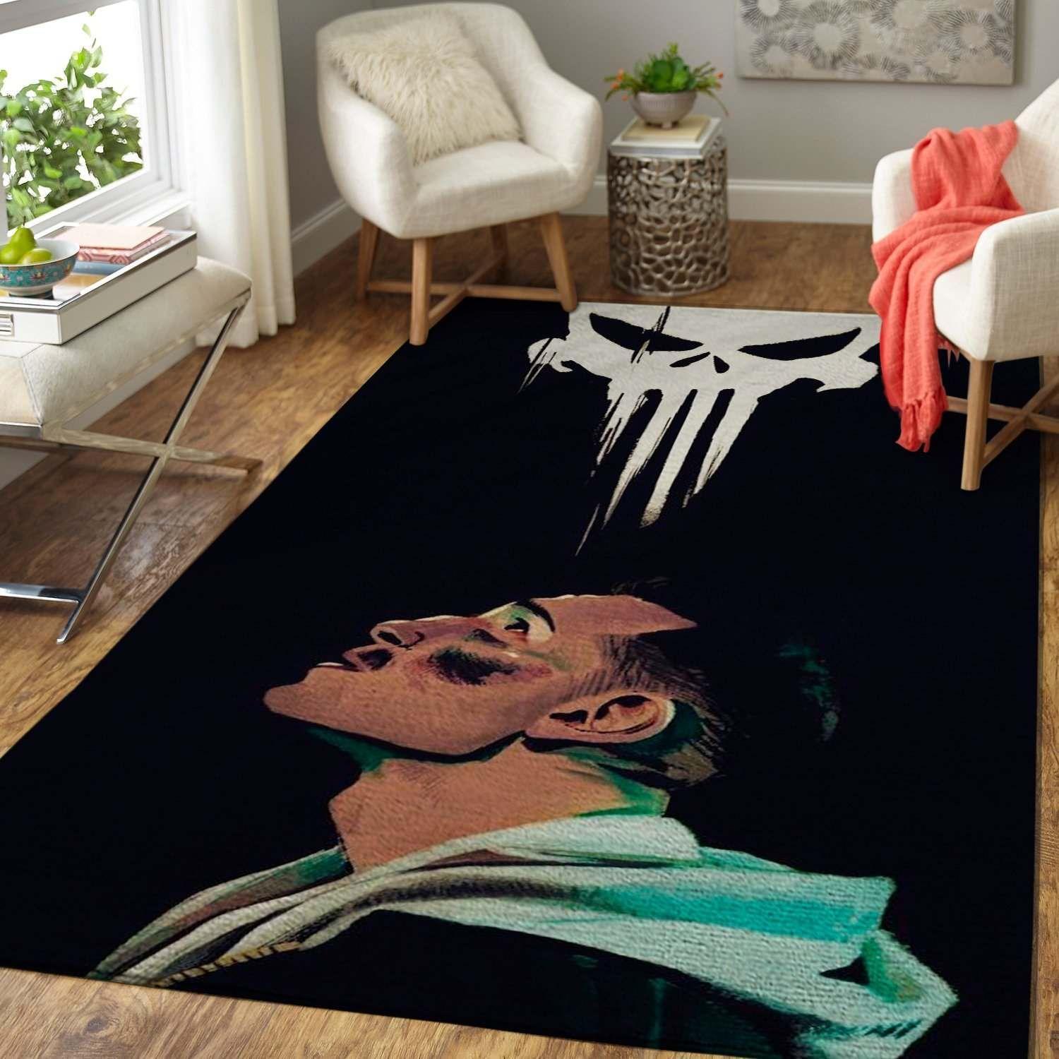 Punisher Area Rectangle Rug