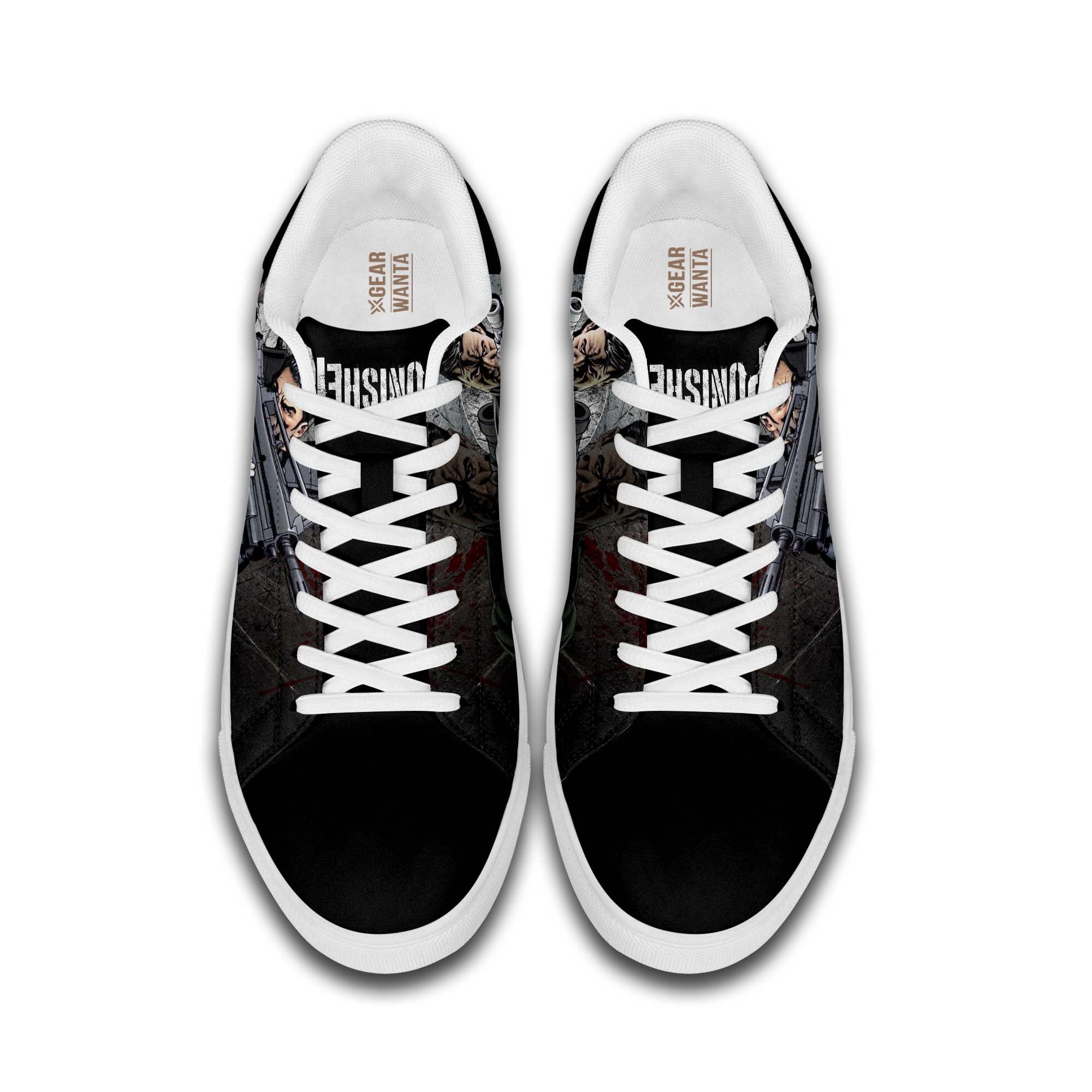 Punisher Custom Skate Shoes For Fans