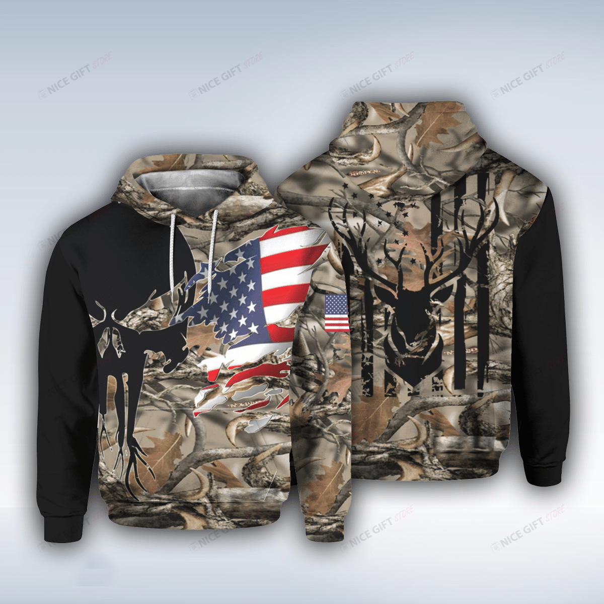 Punisher Hunting 3D Hoodie Gift For Fans