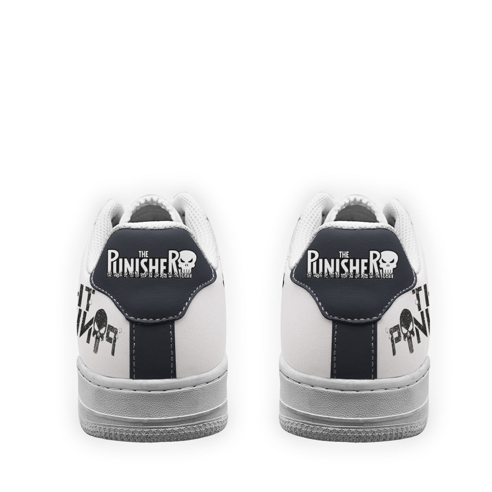 Punisher Super Hero Custom Air Sneakers