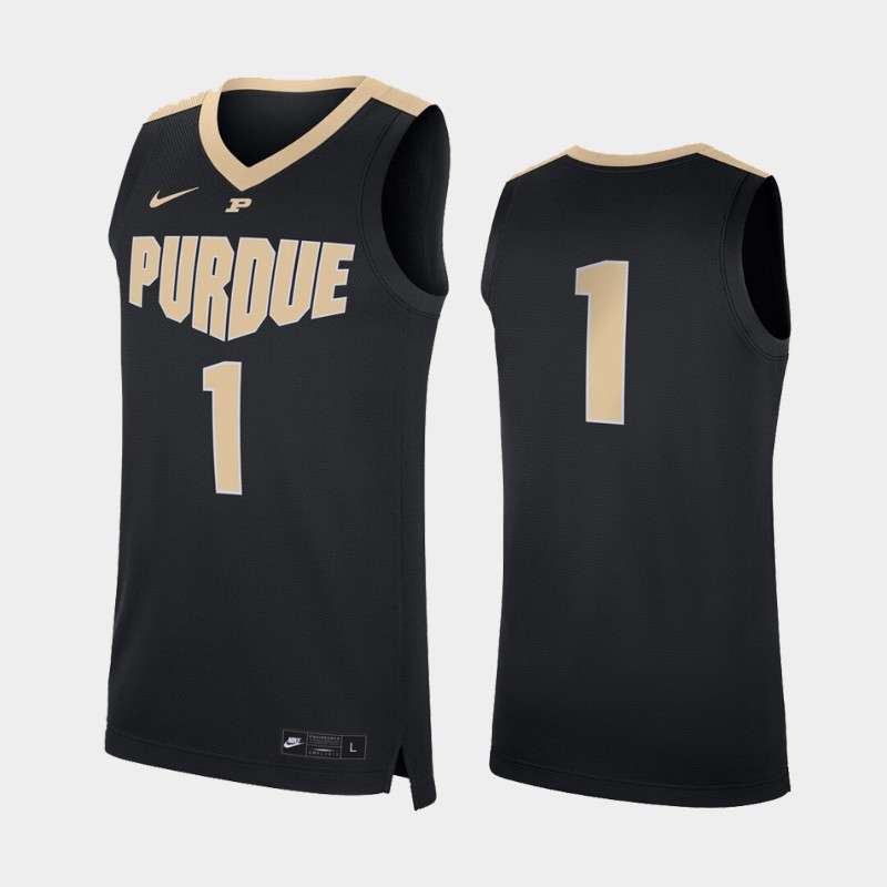 Purdue Boilermakers Black 2019-20 College Jersey