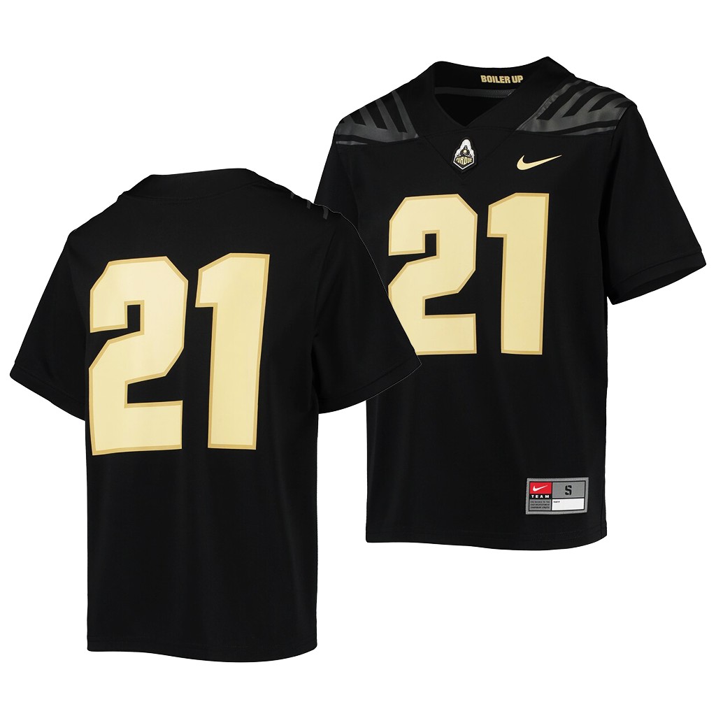 Purdue Boilermakers College Black Untouchable Jersey