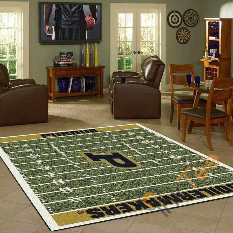 Purdue Boilermakers Home Field Area Rectangle Rug