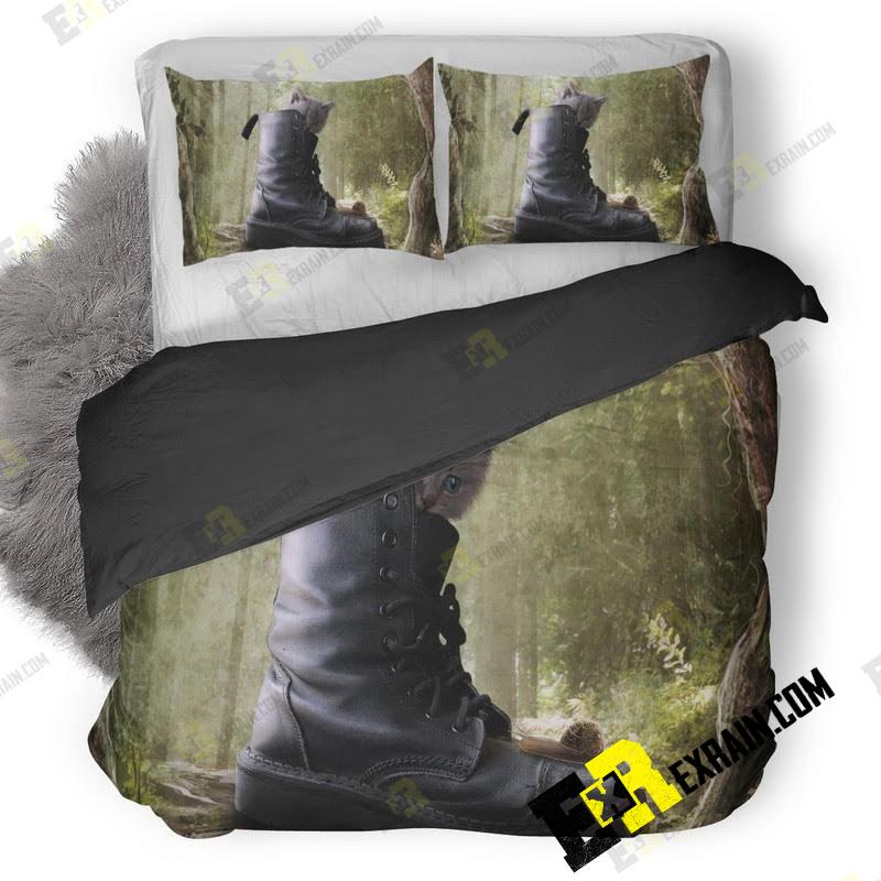 Puss In Boots Movie 3D Customized Duvet Cover Bedding Set