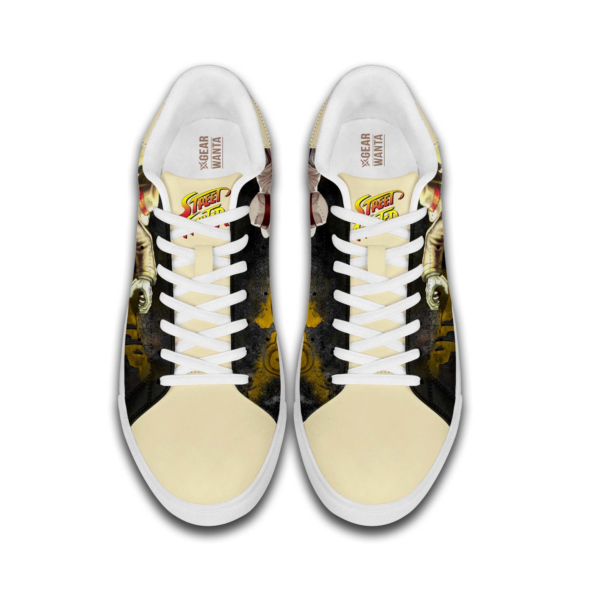 Q Skate Shoes Custom Street Fighter Game Shoes