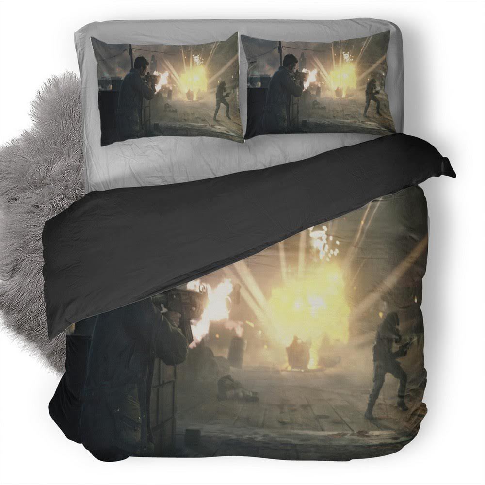 Quantum Break 12 3D Customized Duvet Cover Bedding Set