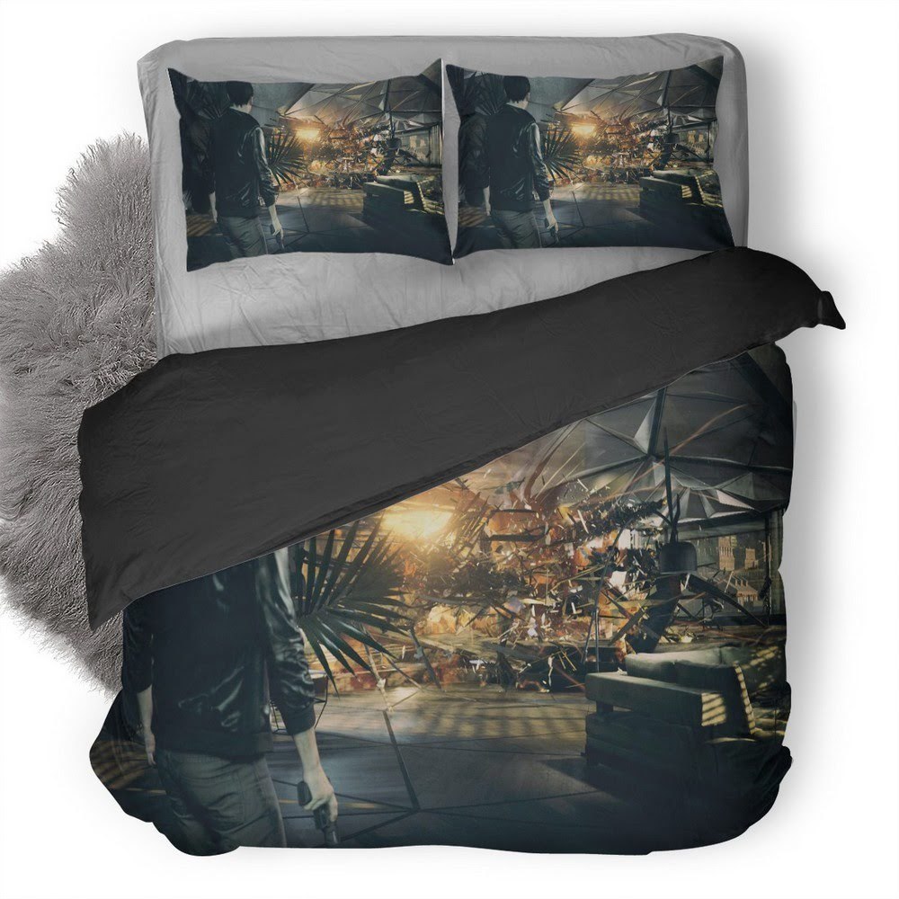 Quantum Break 19 3D Customized Duvet Cover Bedding Set