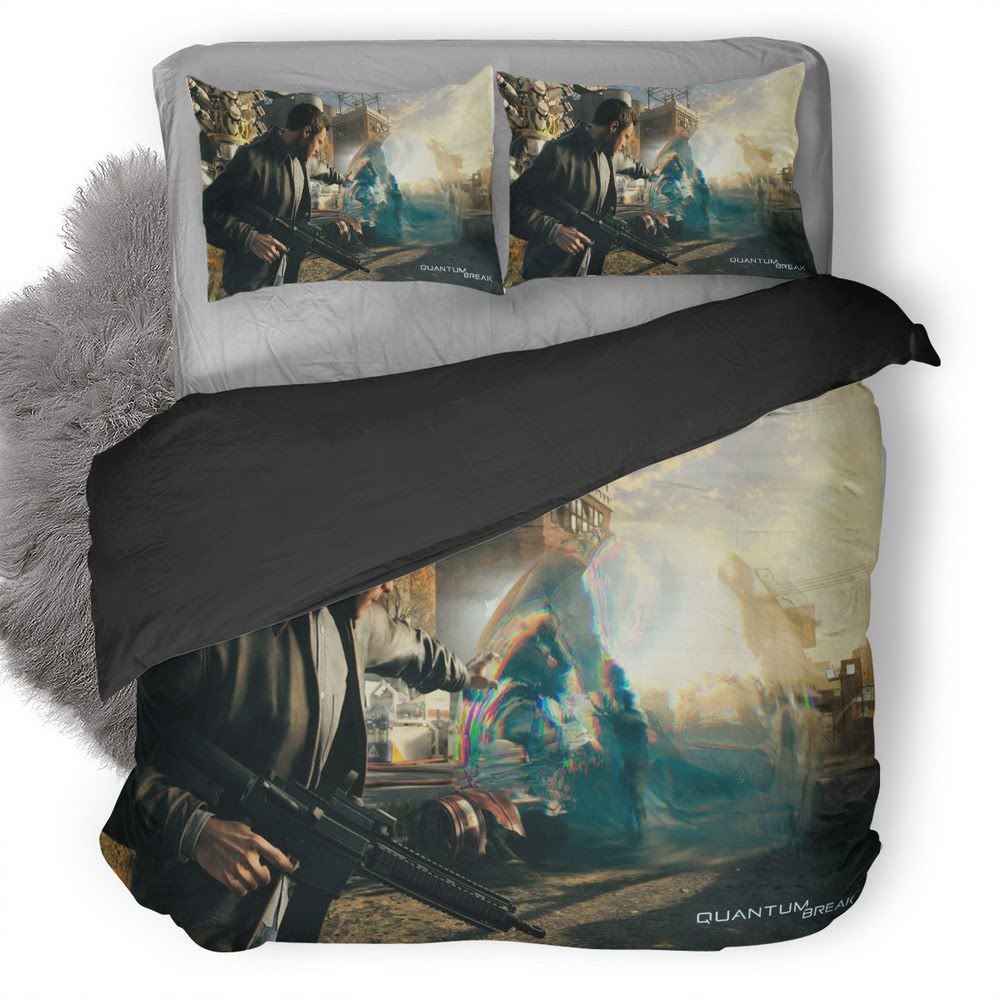 Quantum Break 20 3D Customized Duvet Cover Bedding Set