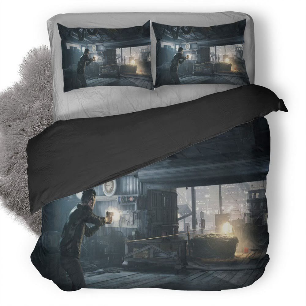 Quantum Break 3D Customized Duvet Cover Bedding Set
