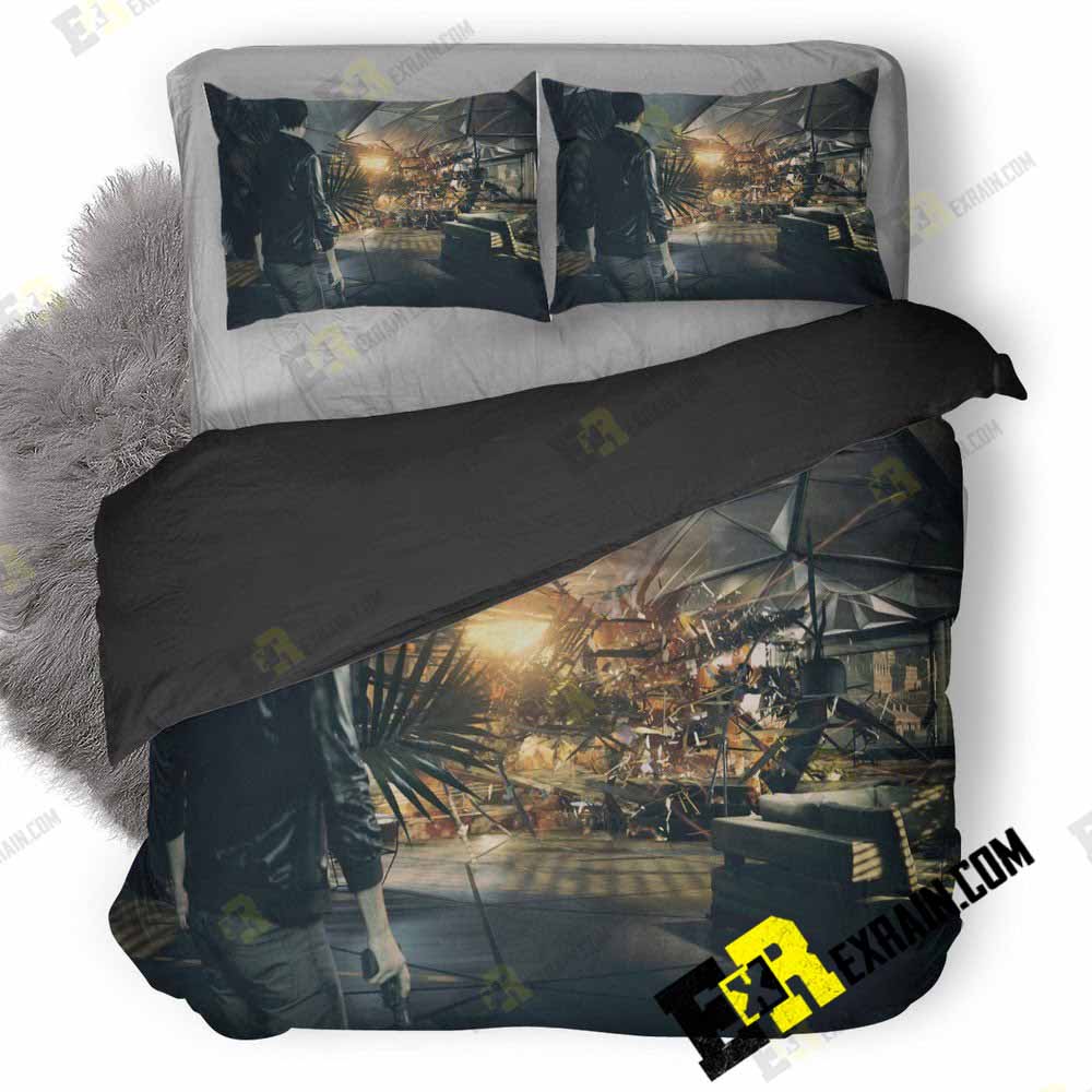 Quantum Break New Game 3D Customized Duvet Cover Bedding Set
