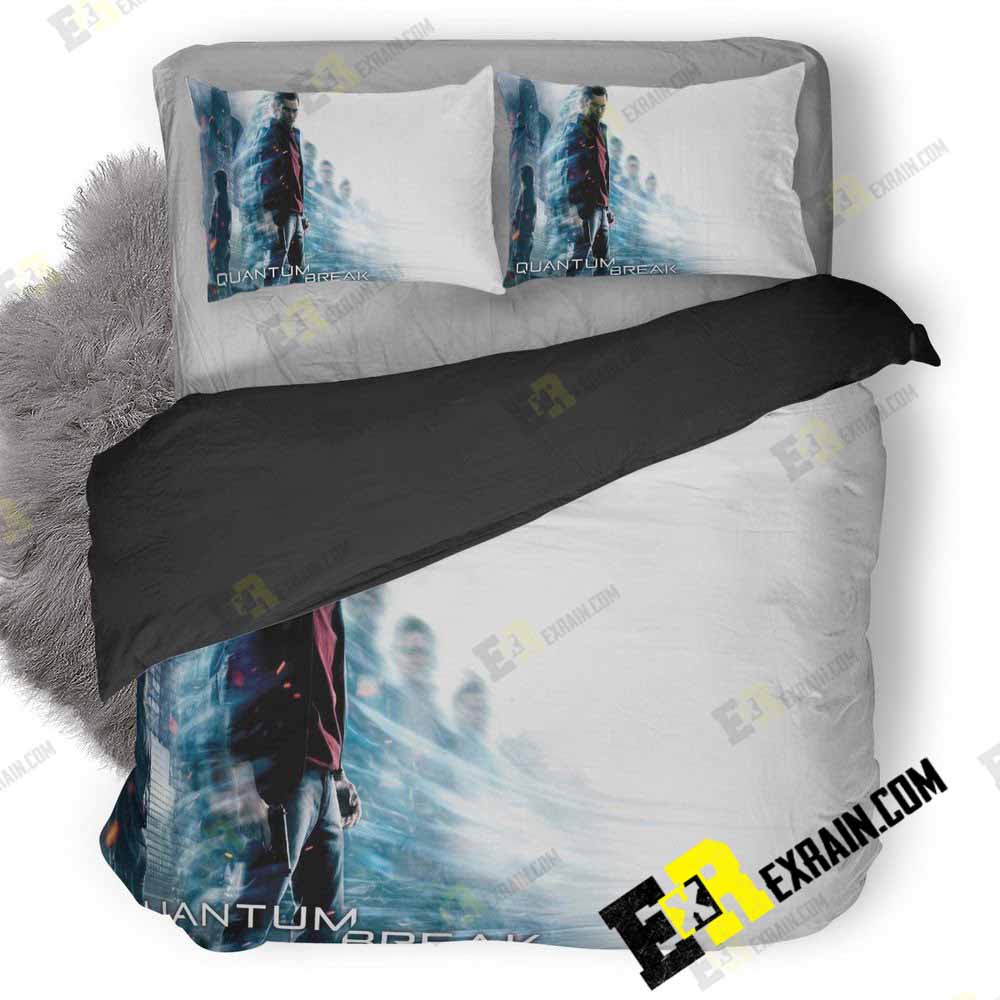 Quantum Break Original Poster 3D Customized Duvet Cover Bedding Set