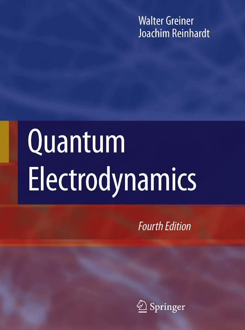 Quantum Electrodynamics (PDF/EPUB Version)