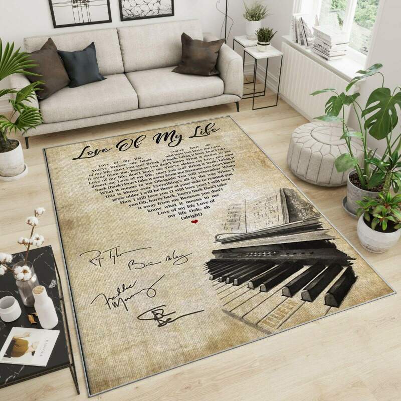 Queen Area Rectangle Rug