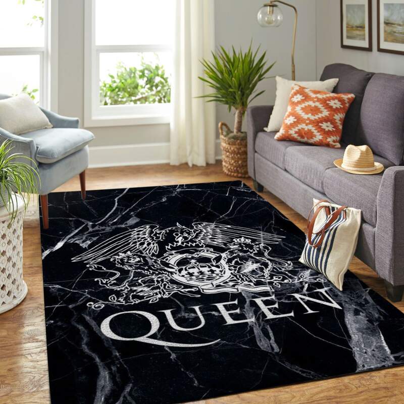 Queen Band Legend Living Room Area Rectangle Rug
