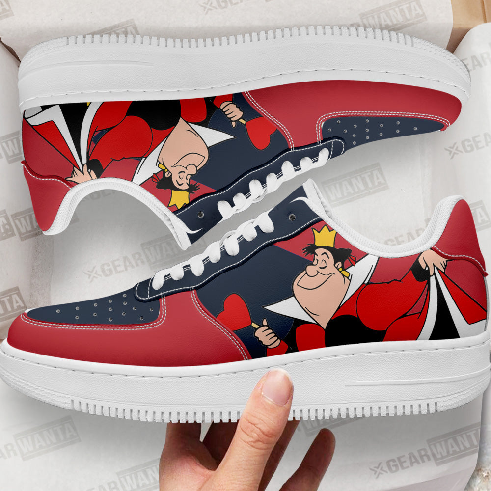 Queen Of Hearts Alice In Wonderland Custom Air Sneakers