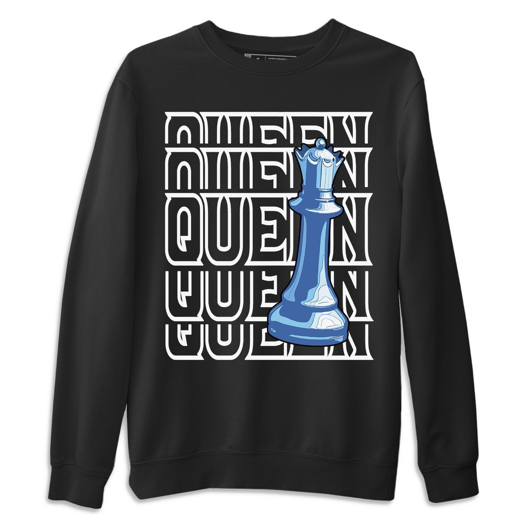 Queen Unisex Sweater – Air Jordan 1 University Blue, Sneakers Matching Sweater