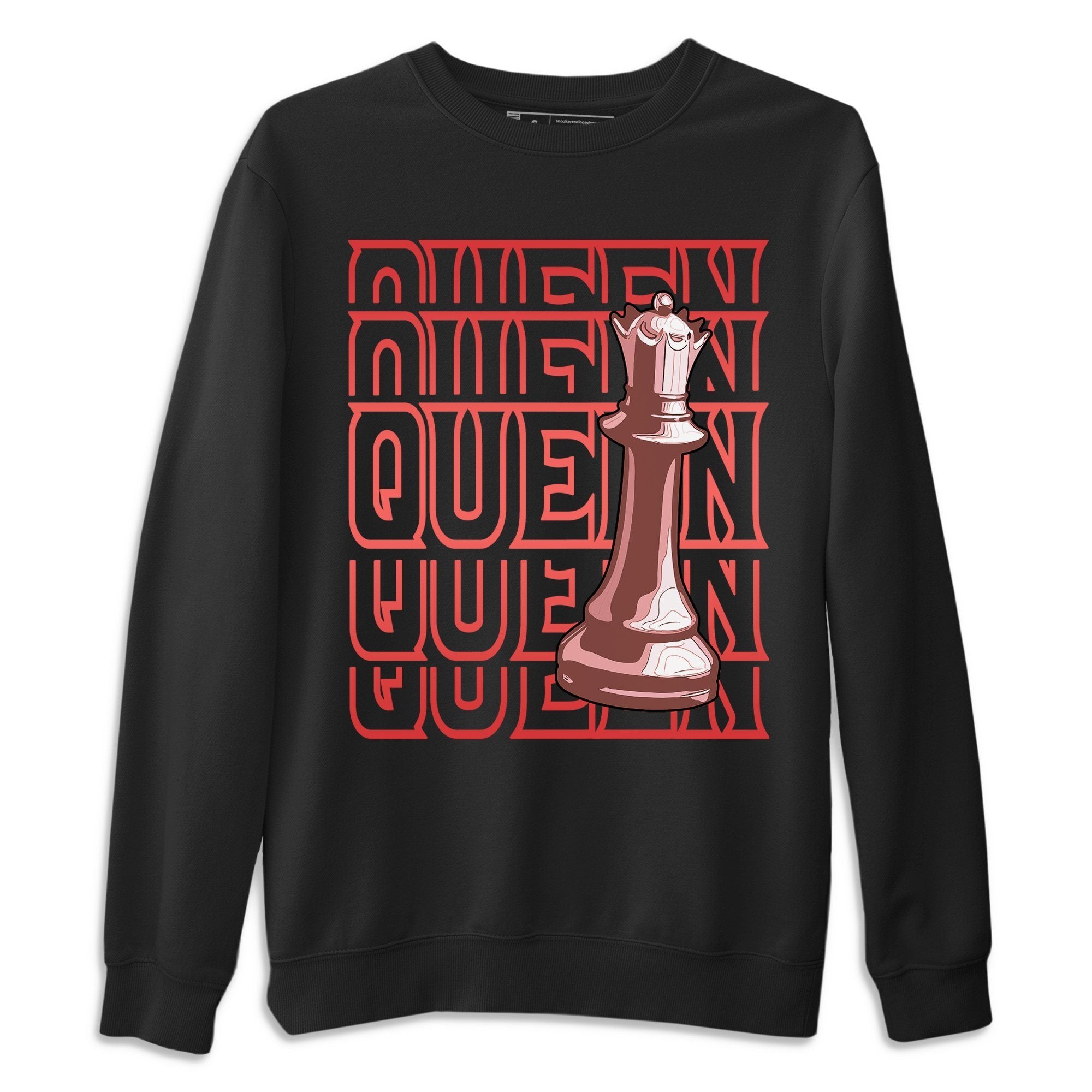Queen Unisex Sweater – Air Jordan 3 Rust Pink, Sneakers Matching Sweater