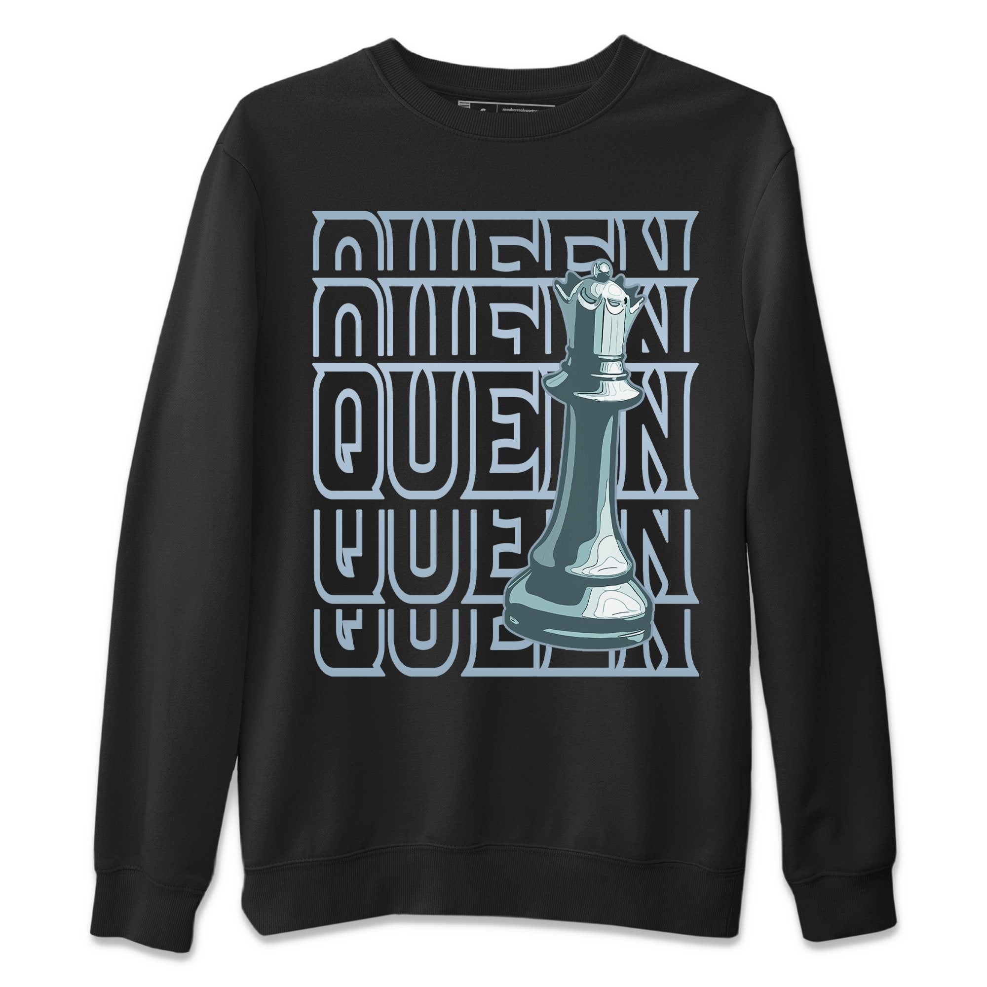 Queen Unisex Sweater – Air Jordan 5 Blue Bird, Sneakers Matching Sweater