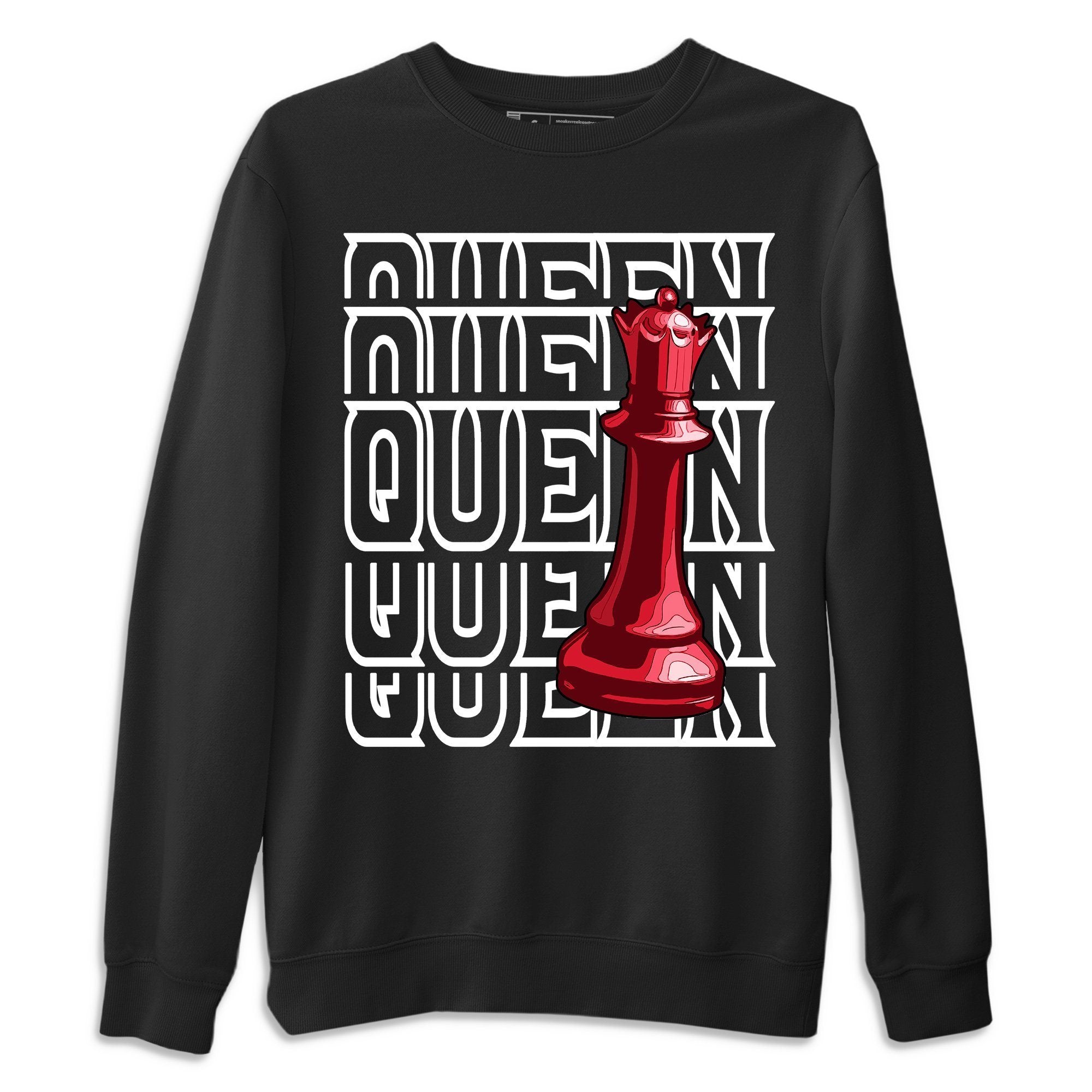 Queen Unisex Sweater – Air Jordan 6 Carmine, Sneakers Matching Sweater