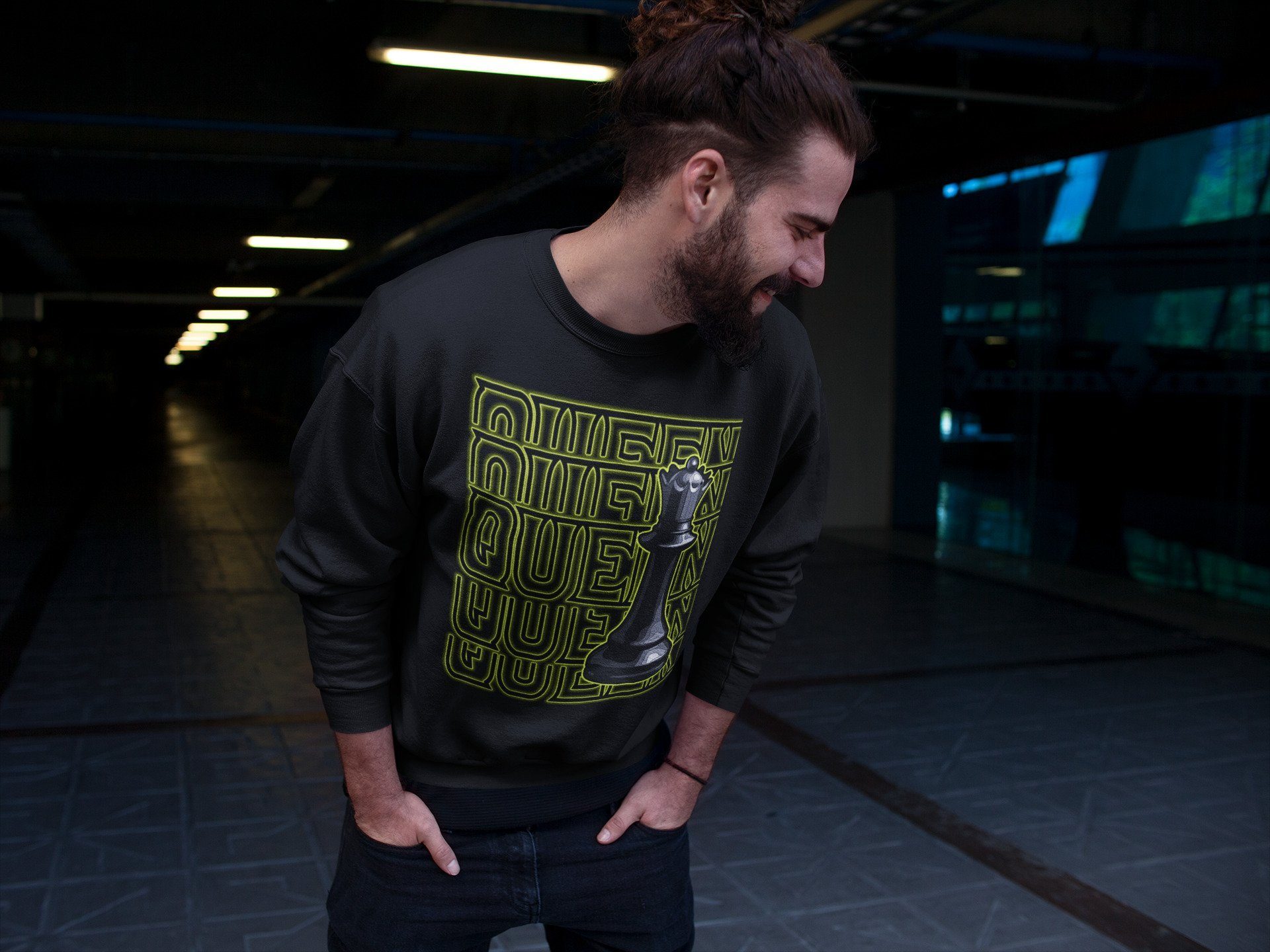 Queen Unisex Sweater – Air Jordan 6 Electric Green, Sneakers Matching Sweater