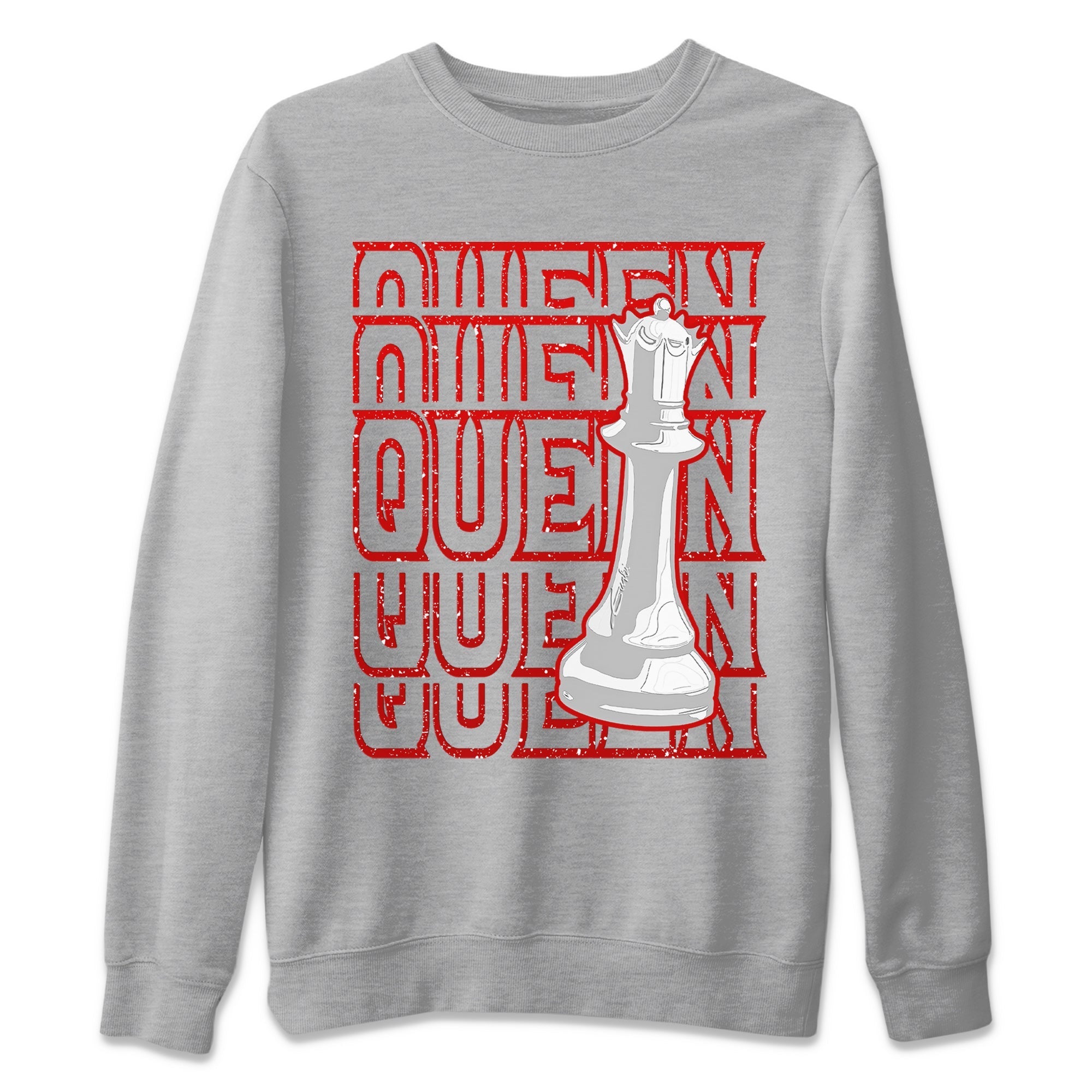 Queen Unisex Sweater – Air Jordan 6 Red Velvet Cookies, Sneakers Matching Sweater