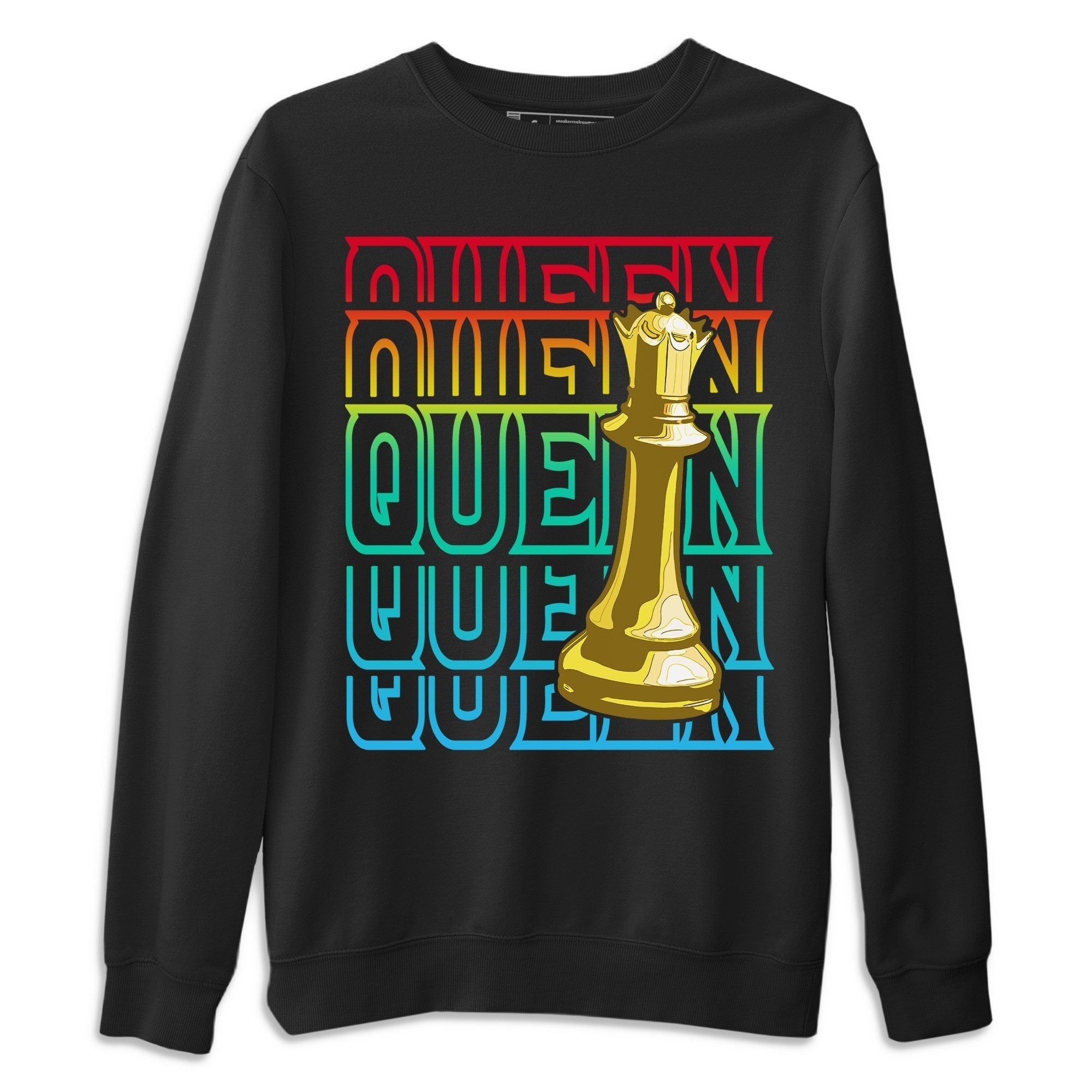 Queen Unisex Sweater – Dunk Free 99 White, Sneakers Matching Sweater