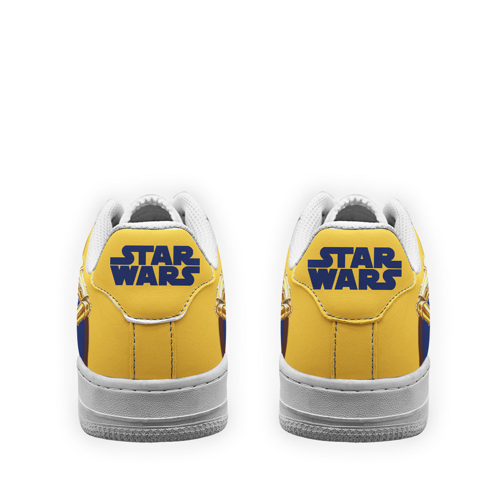 R2-D2 & C-3PO Star Wars Custom Air Sneakers