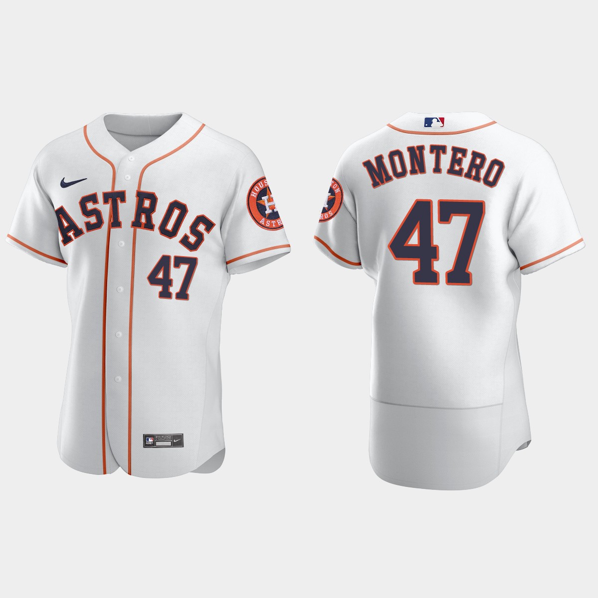 Rafael Montero Houston Astros Home Jersey - White