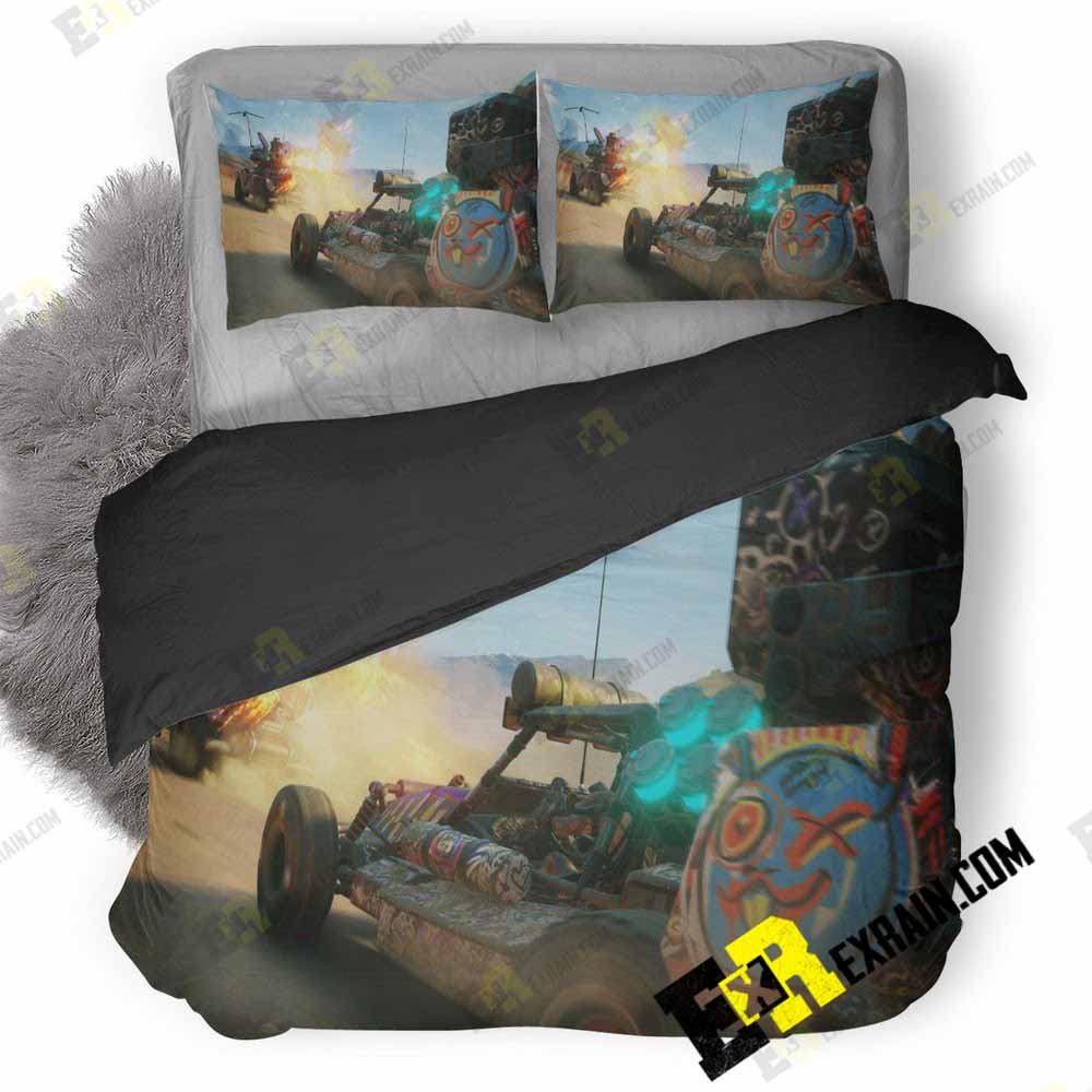 Rage Chasing 60 3D Customized Duvet Cover Bedding Set