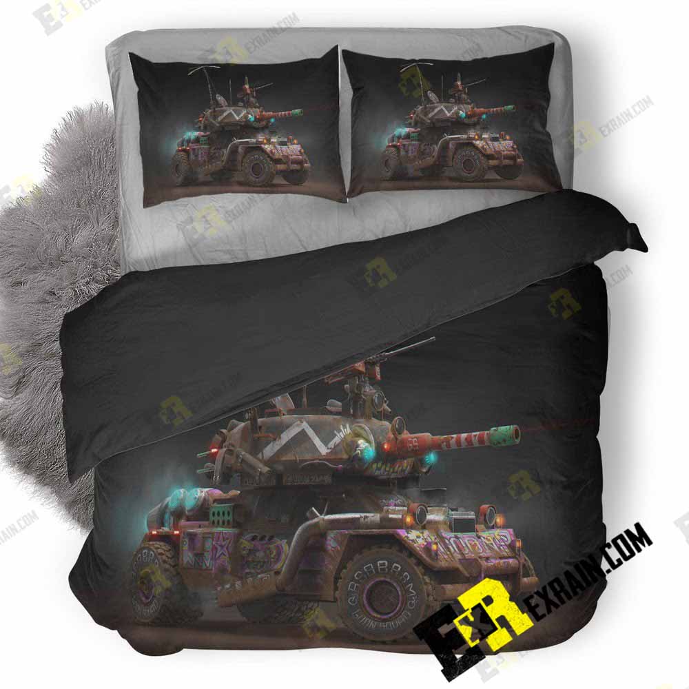 Rage Vehicles Concept Art H6 3D Customized Duvet Cover Bedding Set