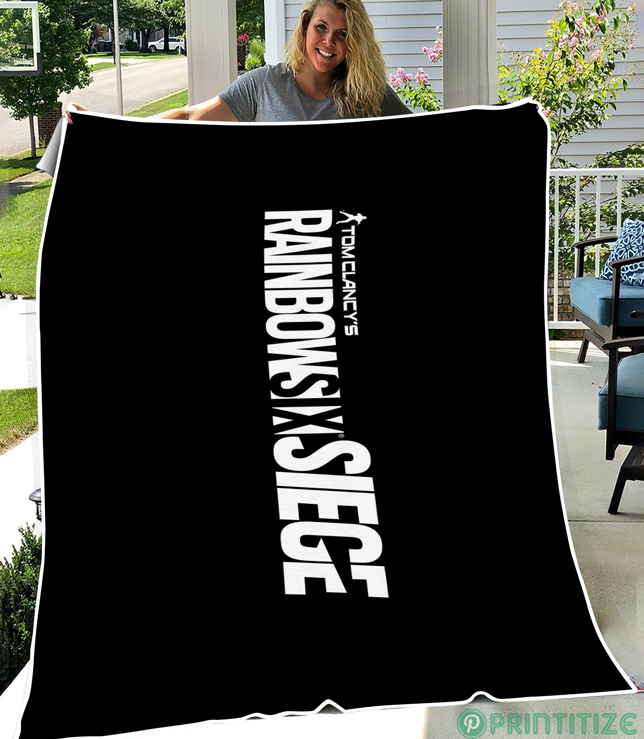Rainbow Six Gameplay Fleece Blanket
