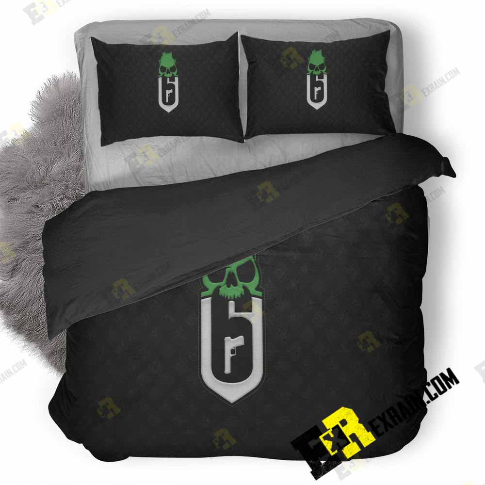 Rainbow Six Siege Abstract Ae 3D Customized Duvet Cover Bedding Set