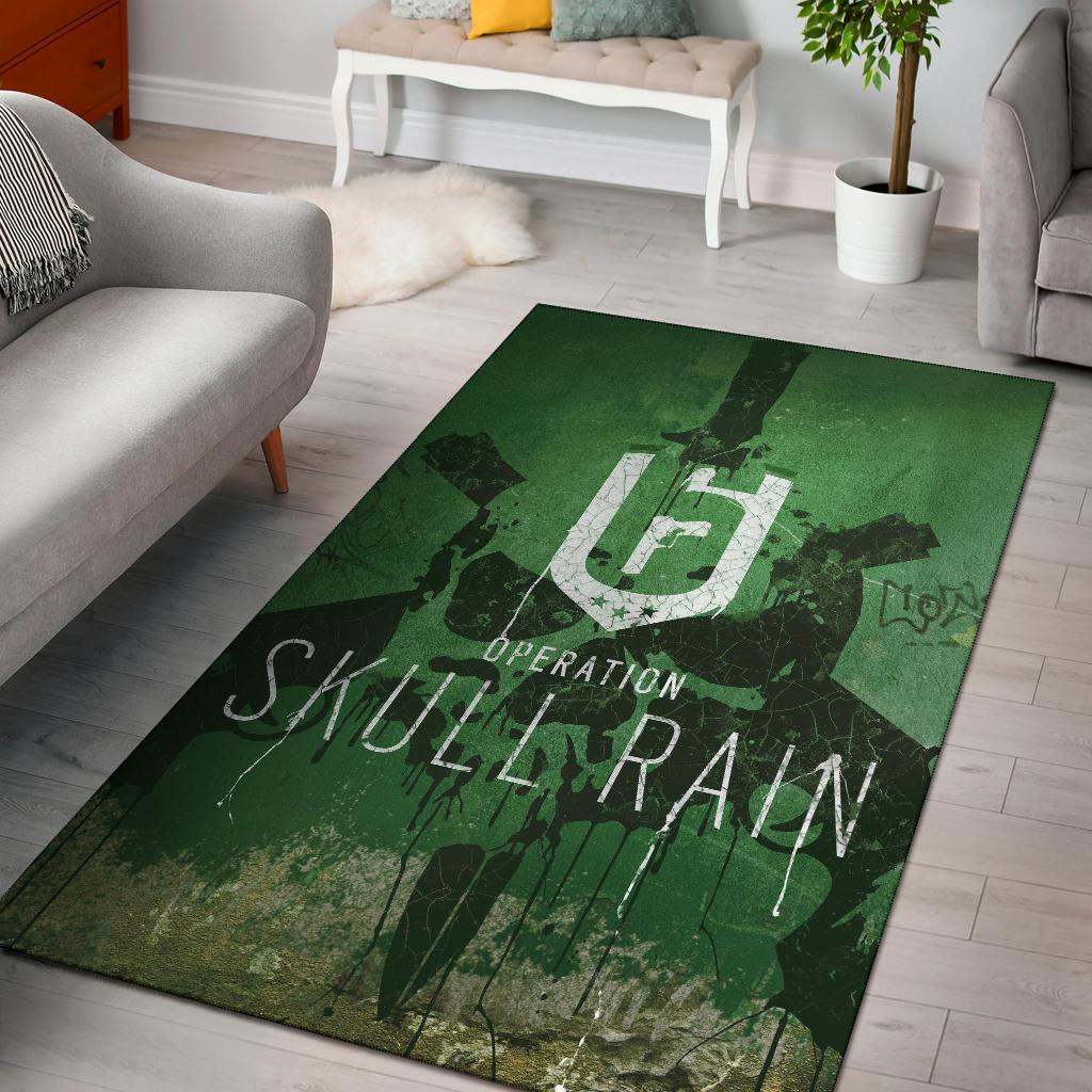 Rainbow Six Siege Mail Area Rectangle Rug