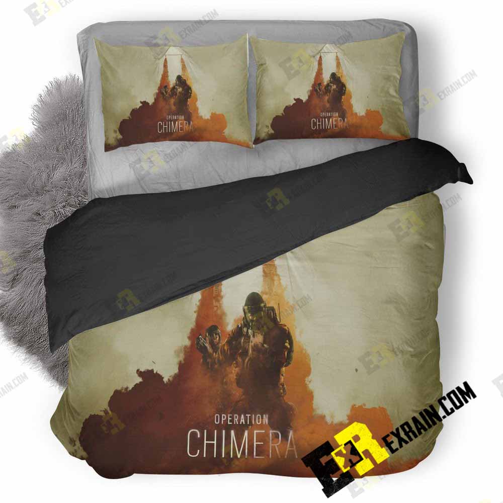 Rainbow Six Siege Operation Chimera C3 3D Customized Duvet Cover Bedding Set