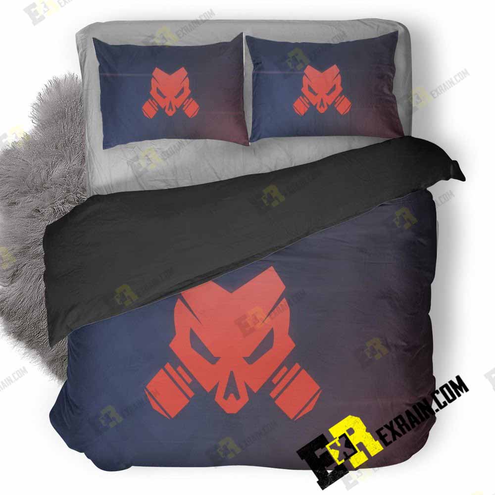 Rainbow Six Siege Operation Chimera Logo Minimalism Yj 3D Customized Duvet Cover Bedding Set