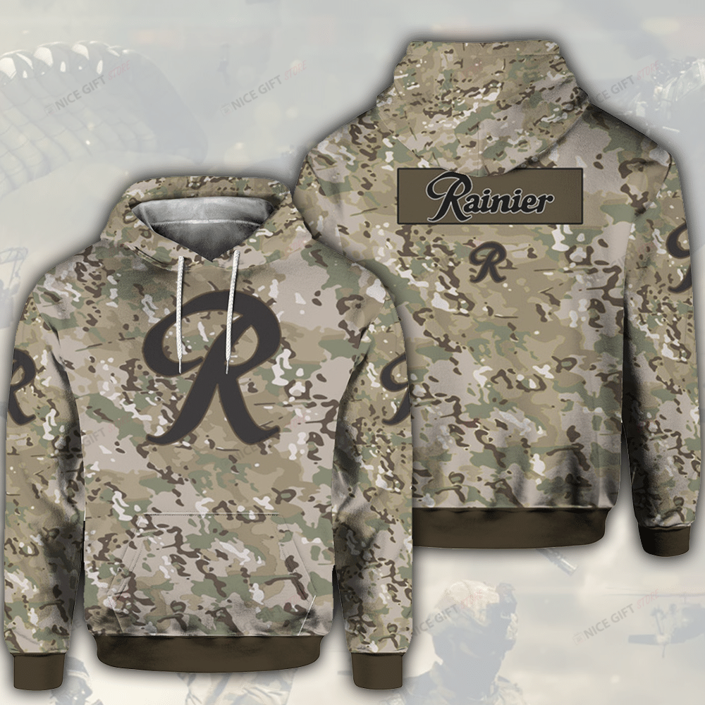Rainier Camouflage 3D Hoodie Gift For Fans