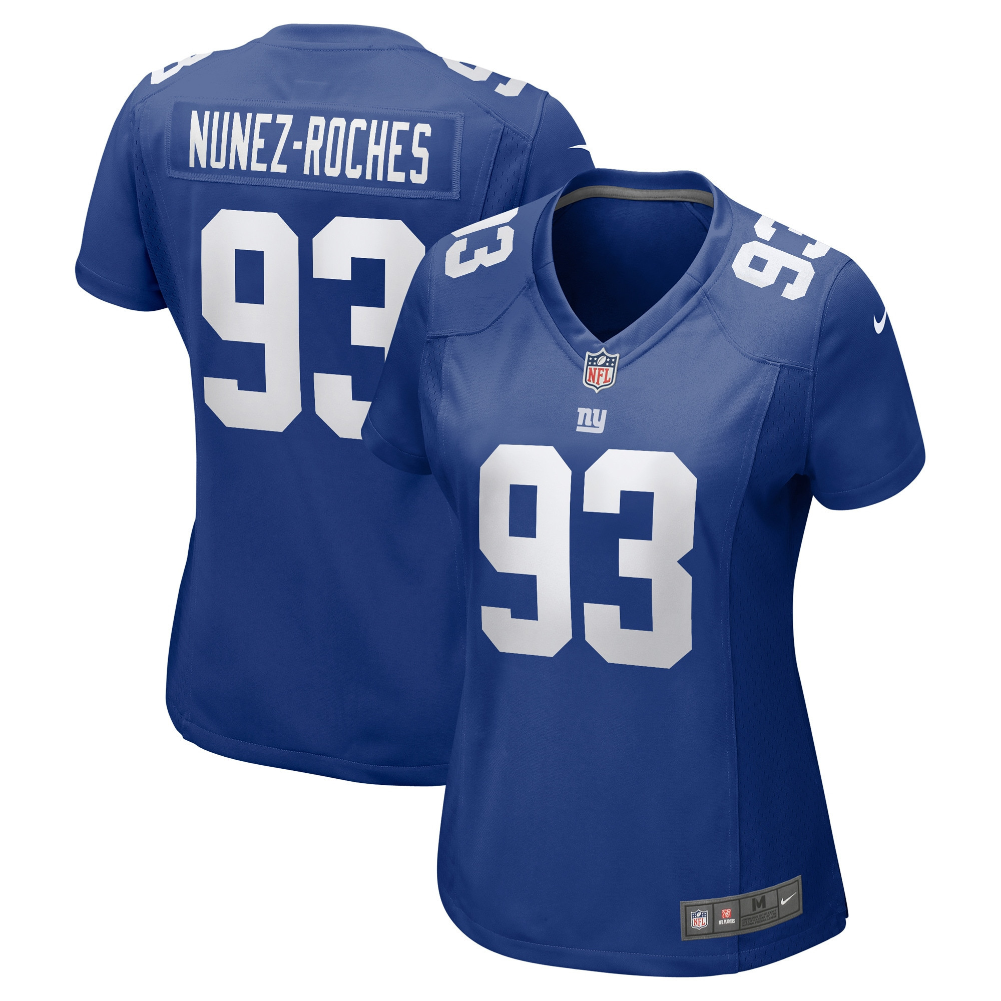 Rakeem Nunez-Roches 90 New York Giants Women’s Game Stitched Jersey – Royal