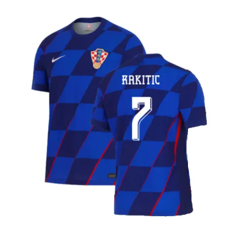 Rakitic Men's Croatia 2024 Stadium10624 Away Soccer Jersey