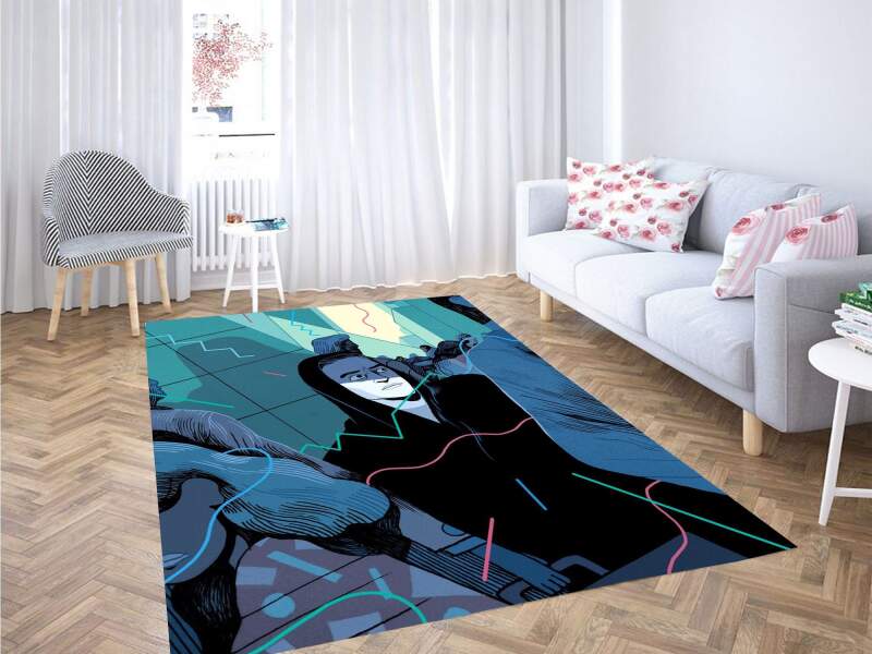 Rami Malek Mr Robot Vector Carpet Rectangle Rug