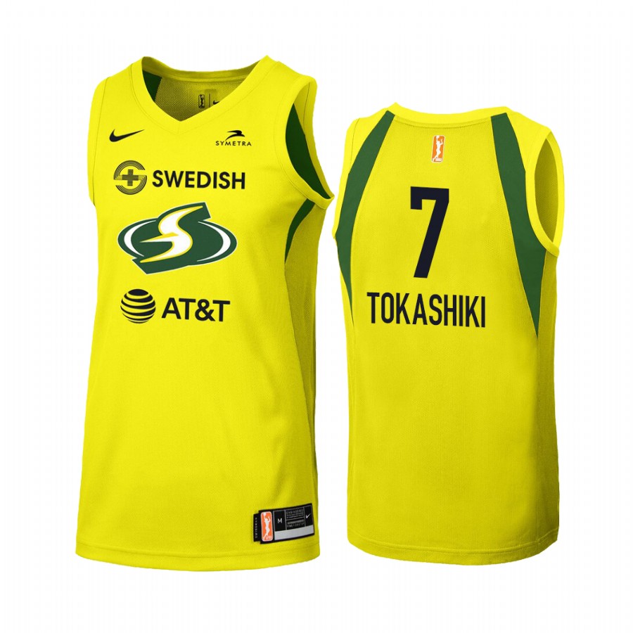 Ramu Tokashiki WNBA Primary Women's Yellow Jersey