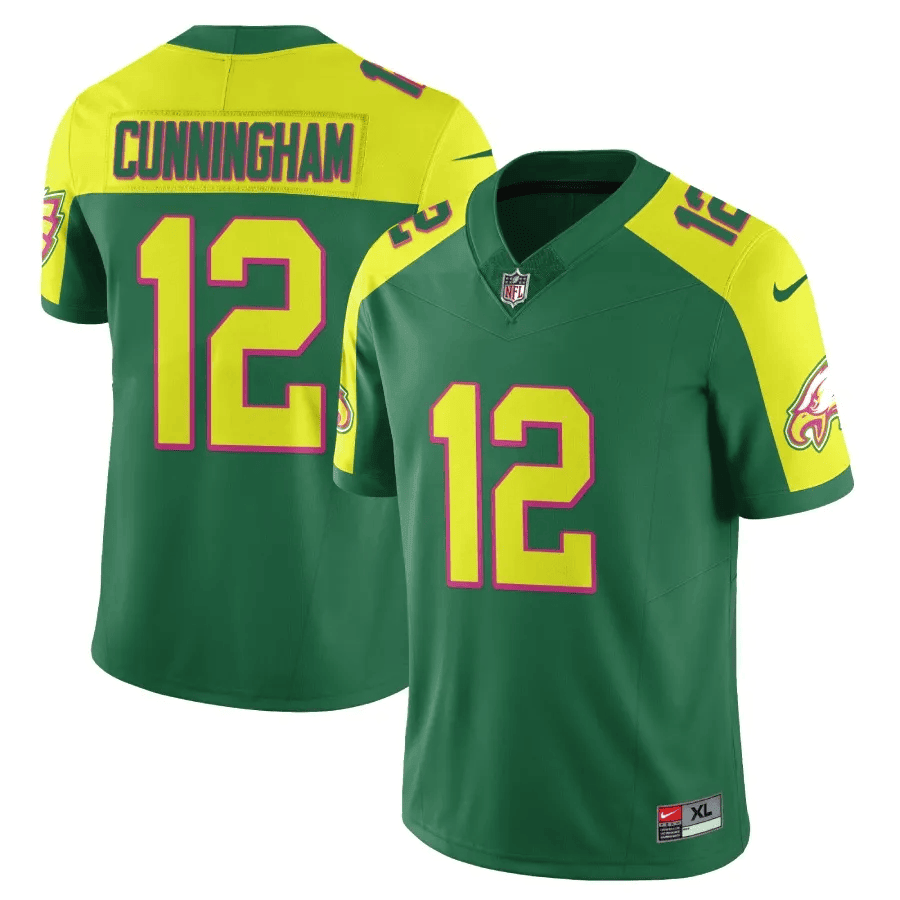 Randall Cunningham Men's Philadelphia Eagles City Edition Vapor Limited Green Jersey - All Stitched