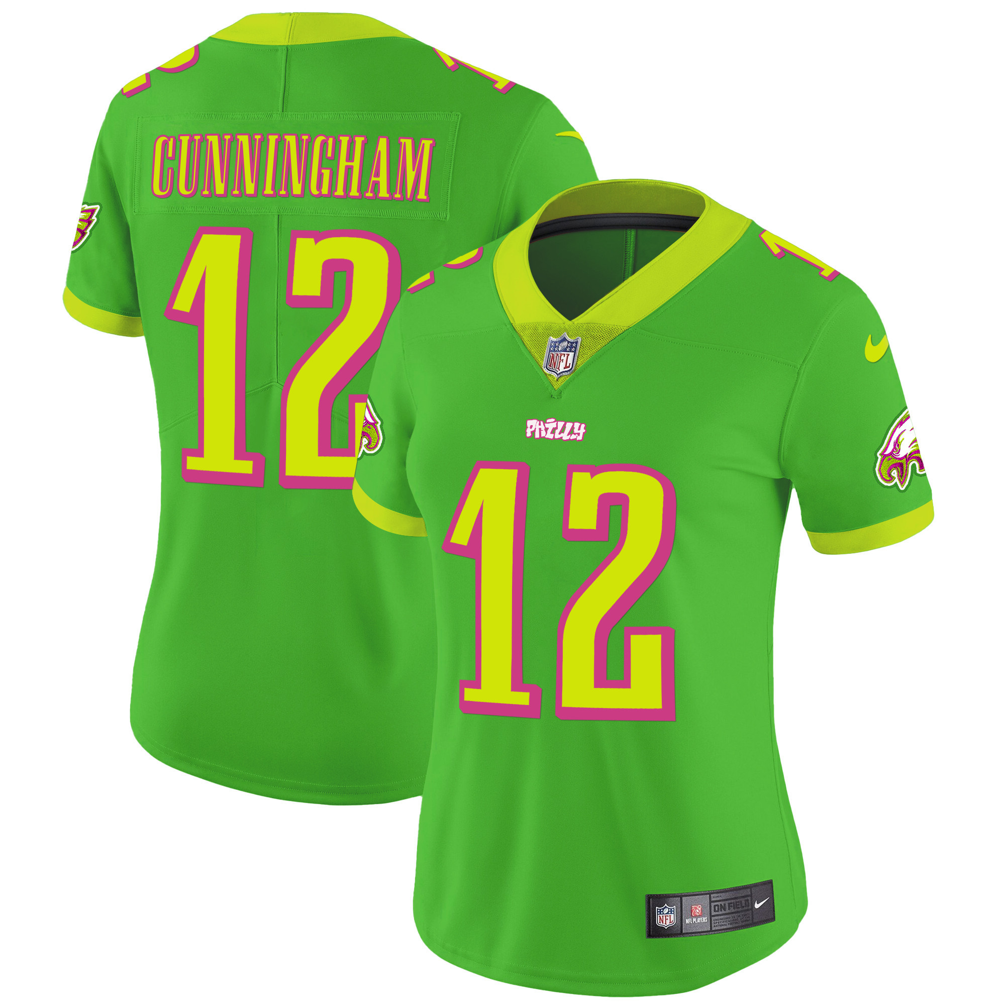 Randall Cunningham Philadelphia Eagles City Edition Vapor Jersey - All Stitched