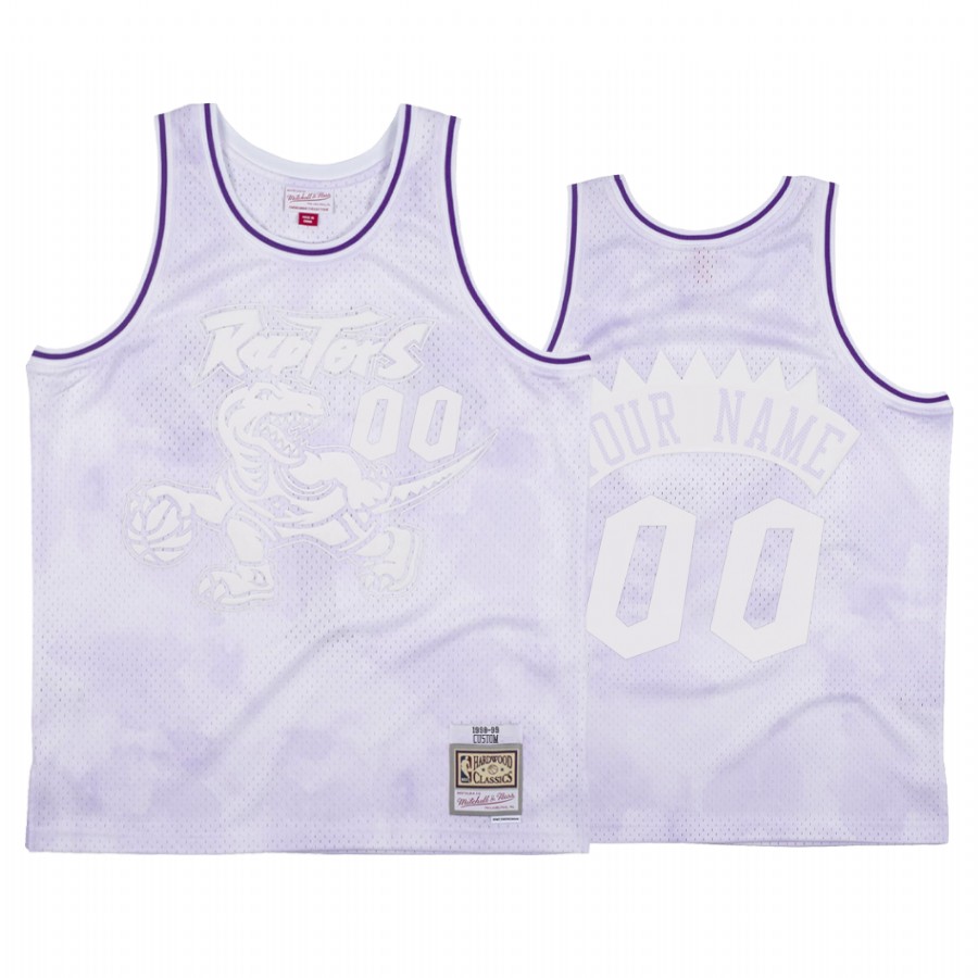 Raptors Cloudy Skies Jersey Custom #00