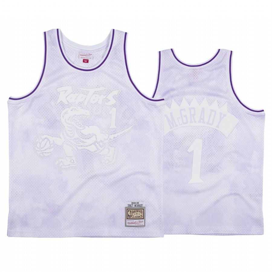 Raptors Cloudy Skies Jersey Tracy McGrady #1