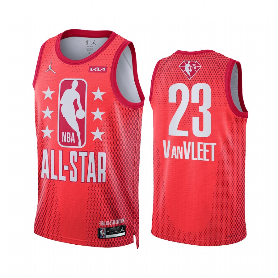 Raptors Fred VanVleet 2022 NBA All-Star Jersey Maroon Reserves Uniform