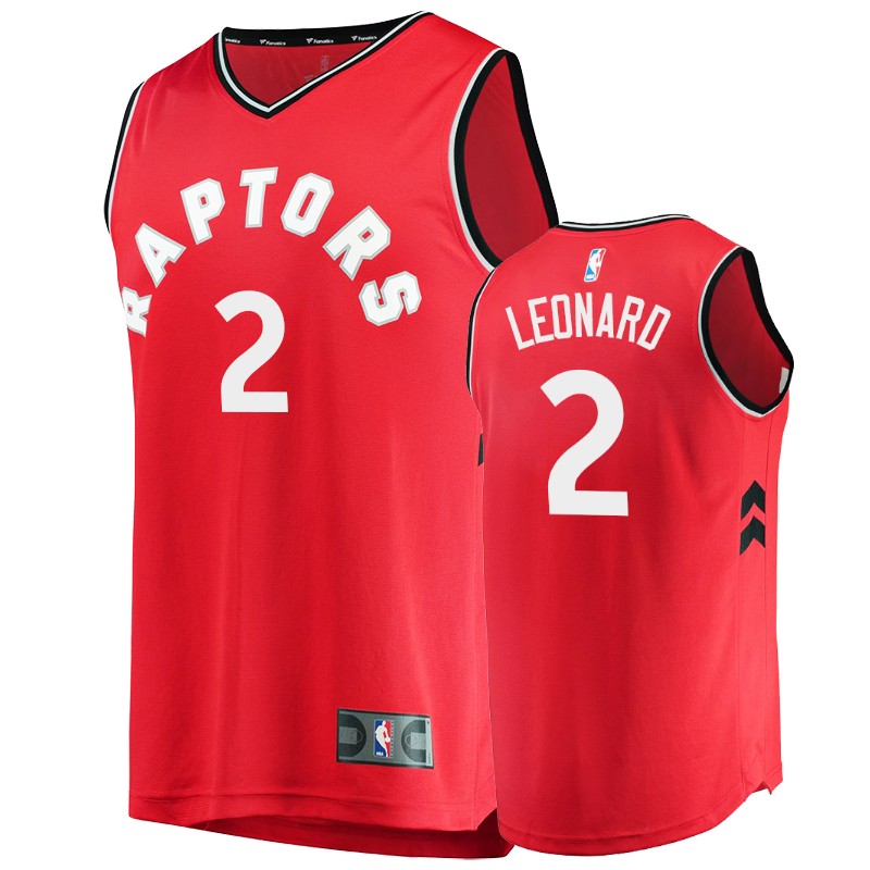 Raptors Men's Kawhi Leonard #2 Icon Fanatics Branded Jersey