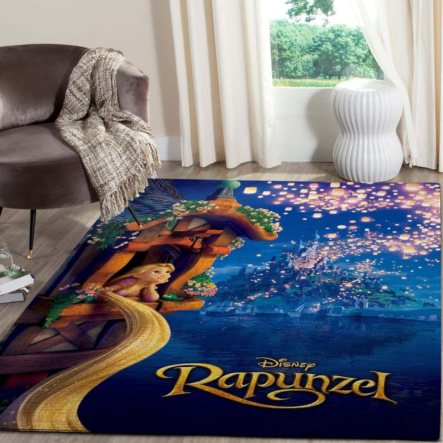 Rapunzel Tangled Area Rectangle Rug